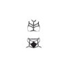 Ensemble soutien-gorge harnais et string porte-jarretelles 